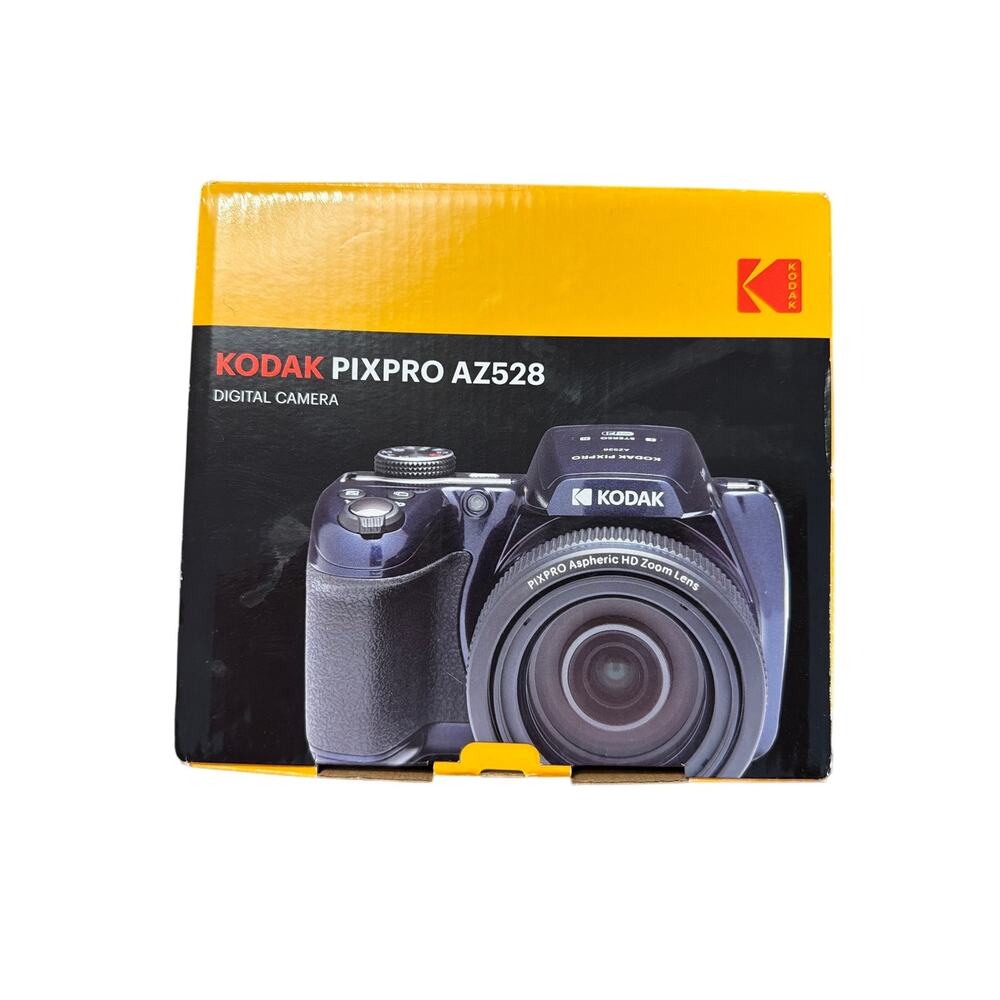 KODAK PIXPRO AZ528 Digital Camera - 16MP 52X 1080p Wi-Fi (Midnight Blue)